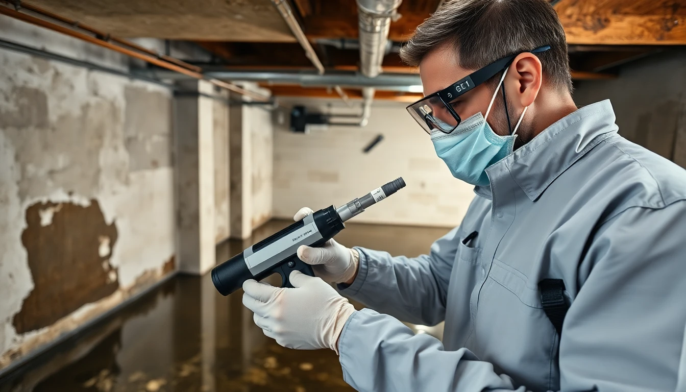 Post-Water Damage Mold Testing