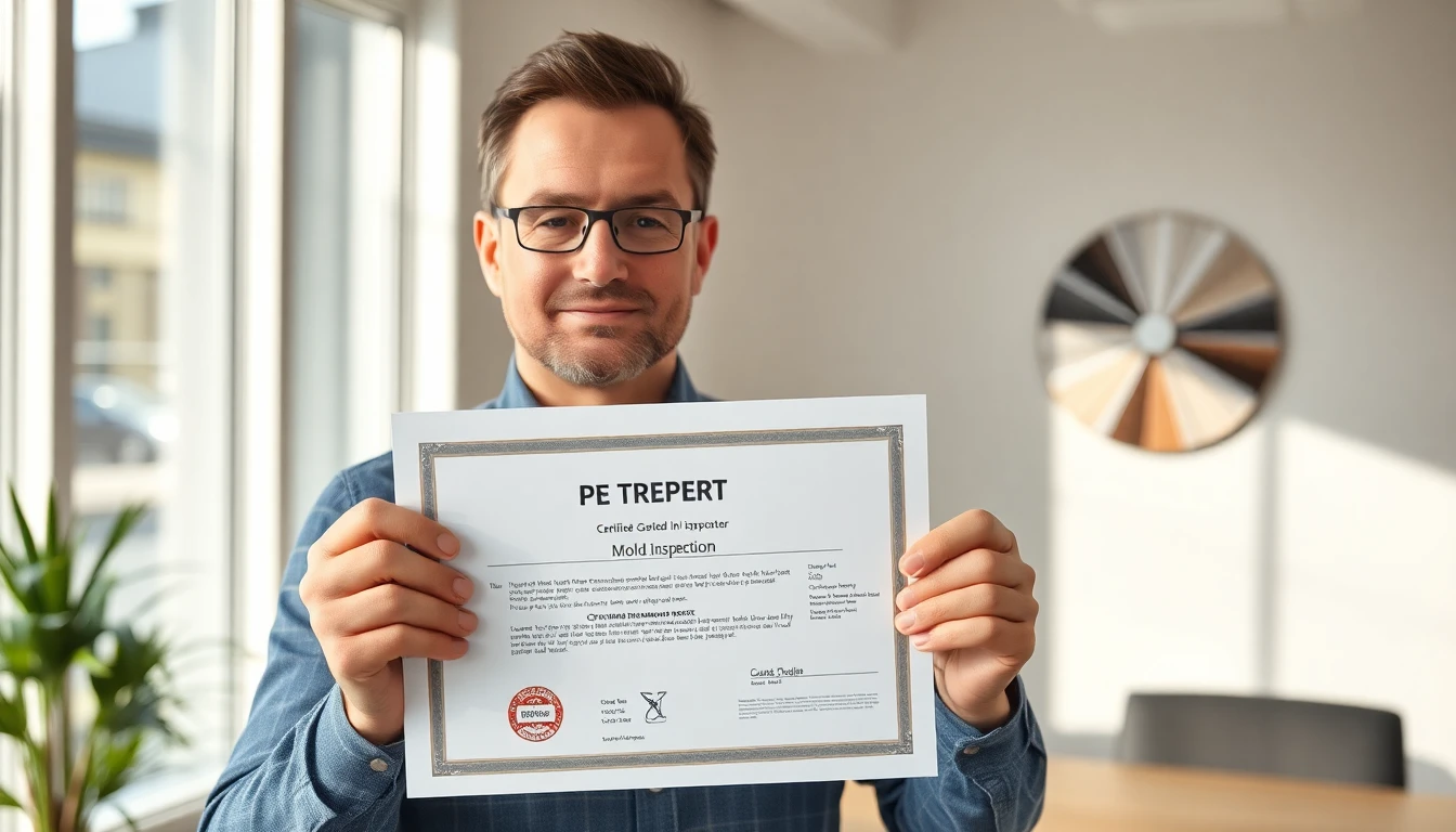Certified Mold Inspection Services